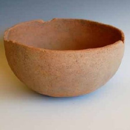 Plainware bowl found by Geoffrey Wingfield