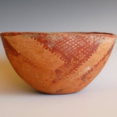 Hohokam small bowl decorated on outside