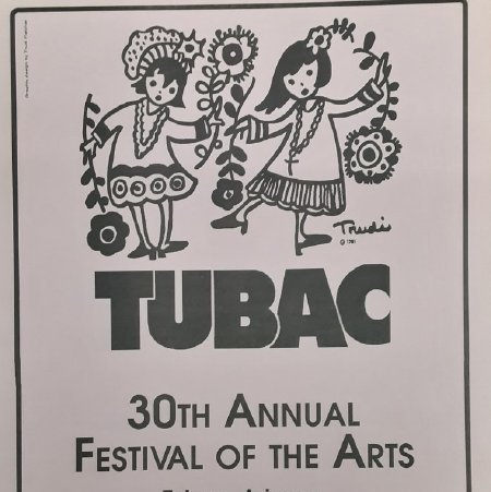 Trudi Fletcher Festival poster 1989