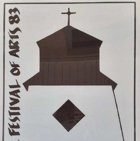 Virginia Hall's Festival Poster 1983